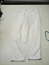 Vintage PS Gitano Jeans White High Rise 100% Cotton Women's 18 Short