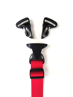 Bob Stroller Replacement 3pt Buckle & Strap: 2005-2010 Single Duallie Revolution