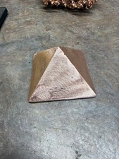 Pure Solid Copper Meditation Pyramid 3LBS Made in Tennessee 