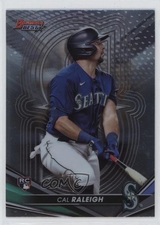 2022 Bowman's Best Cal Raleigh #6 04xs