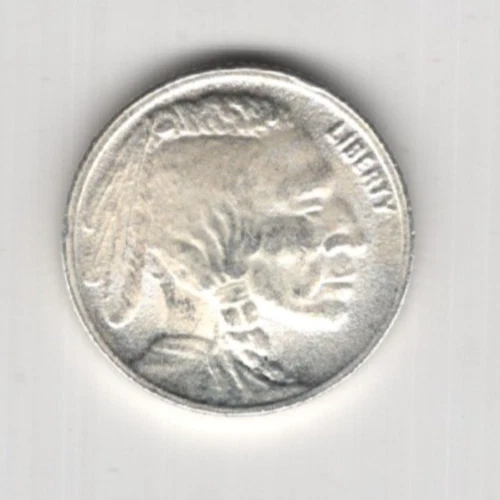 .999 FINE SILVER 1/10 TROY OZ SILVER ROUND UNITED STATES AMERICA BUFFALO NICKEL
