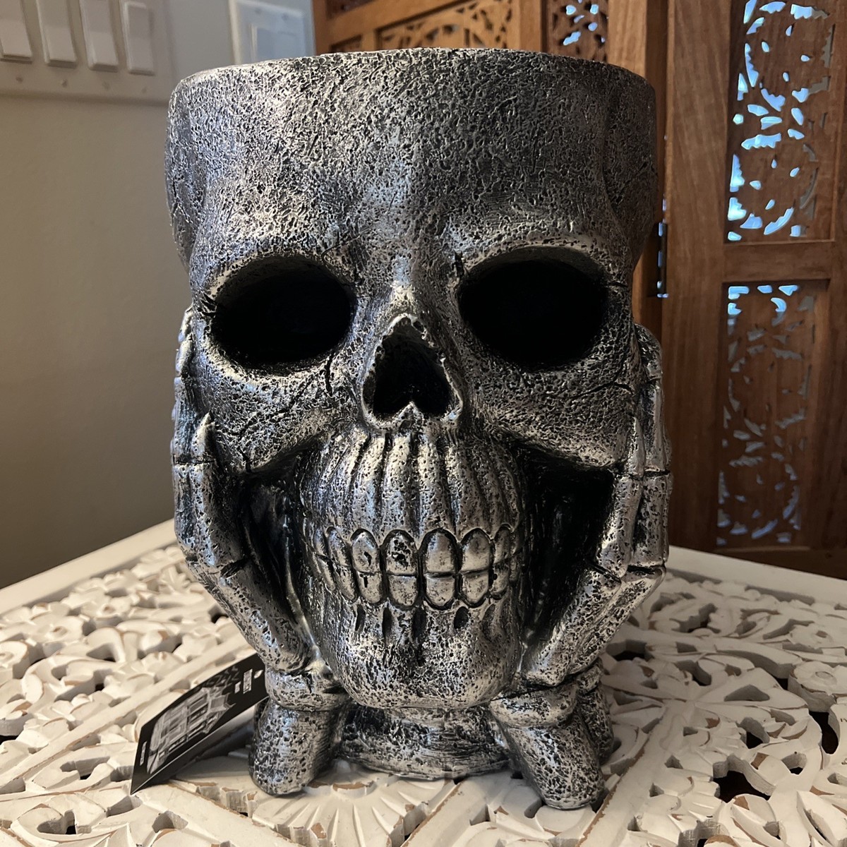ACQ鉢　scull head ACQ鉢 scull head ACQ鉢 scull head ACQ鉢 scull head Skull Planter