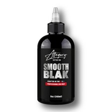 Allegory Smooth Blak Tattoo Ink 8oz
