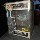 Funko Pop! Disney Alice in Wonderland CHESHIRE CAT Flocked 178 Hot Topic Vaulted