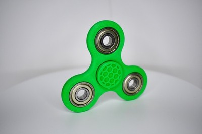 3D Printed Fidget Spinner   Smooth Bearing Anxiety Relief Toy   PETG Material