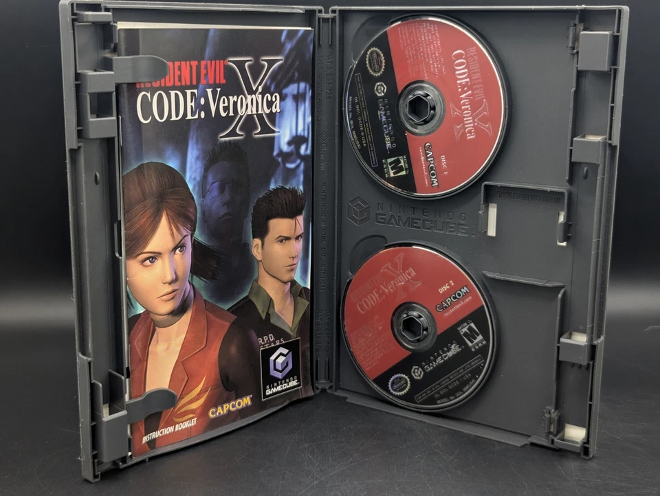 Resident Evil - Code Veronica X (Nintendo GameCube) CIB - Near Mint Discs - Bild 2 von 4
