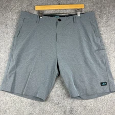 Pelagic Shorts Mens 40 Blue Mako Hybrid Fishing Surfing Performance Chinos