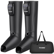 FIT KING Cordless Foot and Leg Massager, Rech...