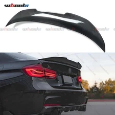 PSM Style Rear Trunk Spoiler Wing Lip Carbon Fiber For BMW F30 F80 335i 328i