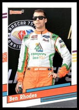 Ben Rhodes 2024 Donruss #133 NASCAR READ FREE SHIPPING AutographDen