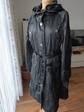 Übergangs Mantel von BIBA, schwarz, Gr.38