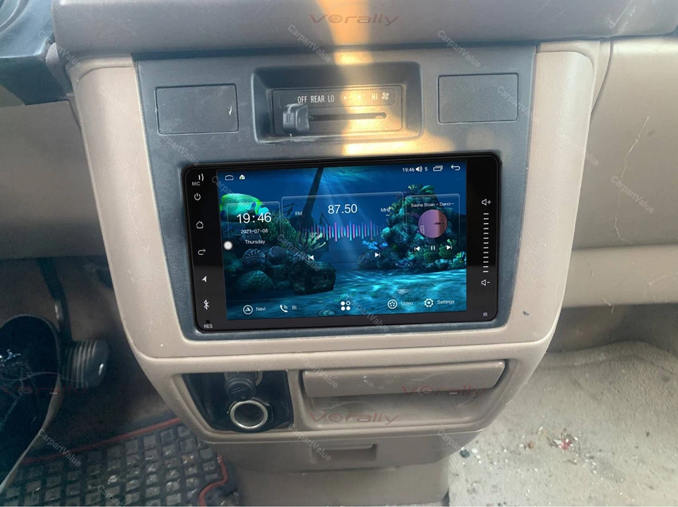 Actualización de radio para Toyota Sienna 1998 1999 2000 Carplayer Android listo + cámara Foto 3 de 4