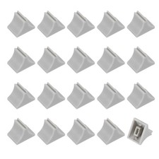 20pcs Mixer Slider Fader Knobs Potentiometer Caps Fit Hole 1.5x4mm Grey