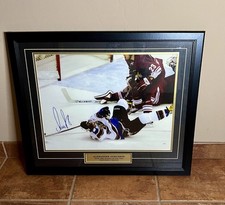 Rare Alexander Ovechkin 2006 Rookie of the year signed framed 16 x 20 photo COA