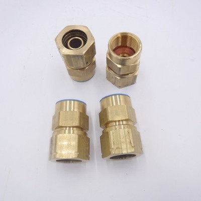 4 Pack Python 6115 5/8'' Female Compression Fitting 5/8'' Hose ID x 3/4'' FNPT