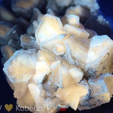 Gips Phantom-Gips-Kristalle 7,2cm 🤍 UV 💛 Kobeřice ⚒️ Schlesien CZ 🇨🇿 Crystal