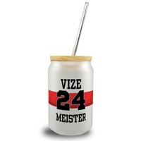 Stuttgart Brustring Trinkglas Mit Bambusdeckel Mit Spruch Vizemeister 2024