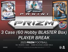 Geno Stone CIN 2025 Panini PRIZM FOOTBALL 3 Case (60 Box) PLAYER Break#4
