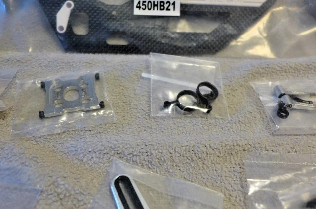 Align TRex 450L Dominator Various Parts Canopy, Main/Tail Rotor Assembly ETC... - Image 4 of 4