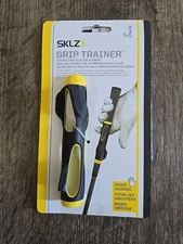 SKLZ Grip Golf Trainer Black/Yellow Right Handed Muscle Memory Swing Aid New Nib