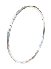 Velocity A23 Alloy Off-center Bike Rim 650b 32h Nmsw Silver New Nos Made In Usa