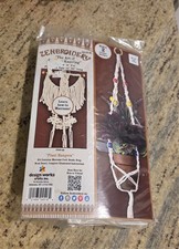 New Zenbroidery Macrame Plant Holders 2 Designs Beads