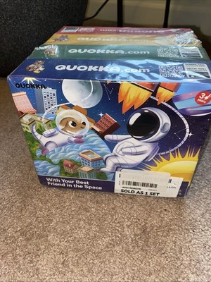 QUOKKA Puzzles for Kids Ages 4-6 - Set of 4x60 Jigsaw Puzzles , New And Sealed.
