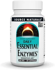 Source Naturals Essential Enzymes 500mg Bio-Aligned Multiple Enzyme Supplement H