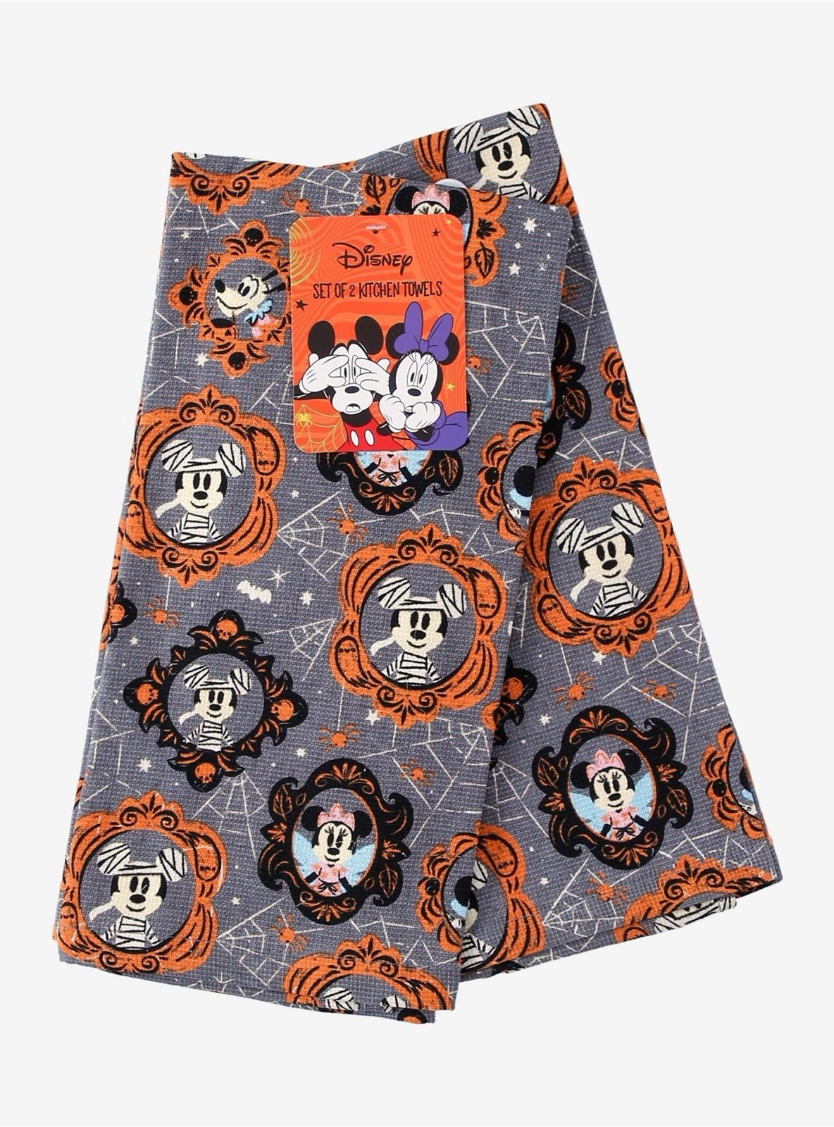 S Set Of 2 100% Cotton 16x26 Spooky