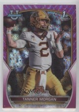 2022 Bowman U Chrome Fuchsia Mini-Diamond Refractor /150 Tanner Morgan #11 0c2