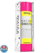VVIViD V2 Powerplay Premium Line HTV Heat Transfer Vinyl Film (Fluorescent Pi