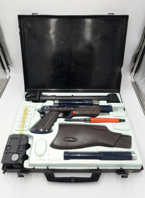 1965 Vintage Topper Toys Secret Sam Spy Attache Case Complete 007 Bond Style Gun