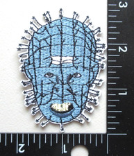 Pinhead Hellraiser Character Horror Movie Scary Face Embroidered Iron On Patch