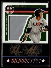 2023 Panini Stars and Stripes Baseball #SIL MA Maui Ahuna Patch Autograph /85
