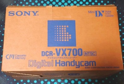 SONY DCR-VX700 Digital Handycam MiniDV Unused Rare Open Box from