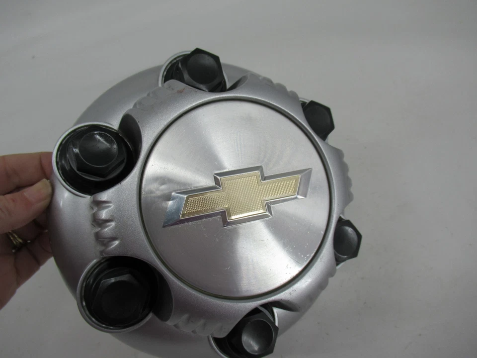Tapacubos tapa central Chevy Silverado rueda OEM 9596661 22837059 genuino 5659 5129 Foto 3 de 4