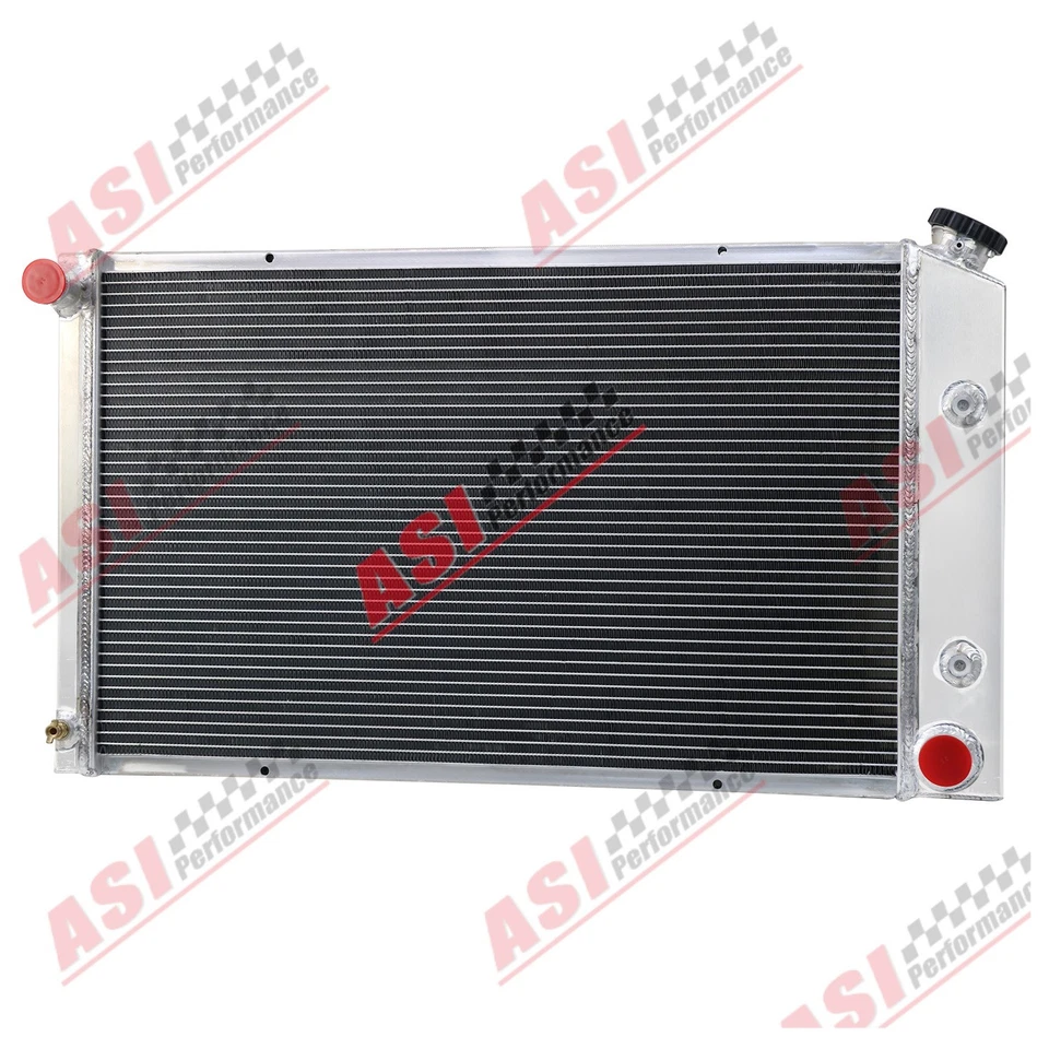 4 Rows Aluminum Radiator for1970-1981 1978 Pontiac Firebird/Trans Am V8 I6 4.3L Foto 2 de 4