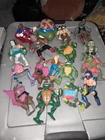 Vtg Tmnt Assorted Figure/ Accessories Lot Splinter Rocksteady Krang 90s 80s Toys