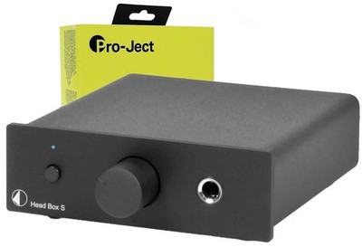 Pro-Ject Head Box S Headphone Amplifier 1/4'' Headphone Jack RCA Input/Output