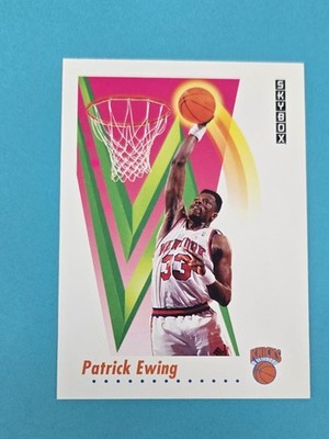 1991-92 SkyBox #189 Patrick Ewing New York Knicks BASKETBALL Card R1