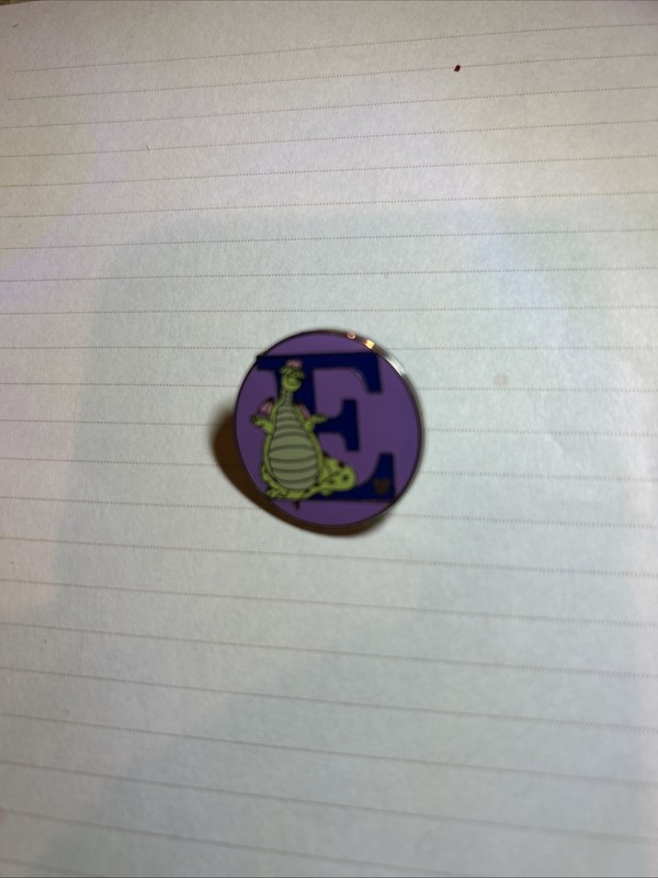 Pete's Dragon Elliot E Alphabet Character Collection Individual Disney Trade Pin
