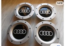 Set Of 4 Mk1 TT ALLOY WHEEL CENTRE CAPS 147MM WIDE FOR 9+12 SPOKE ALLOYS