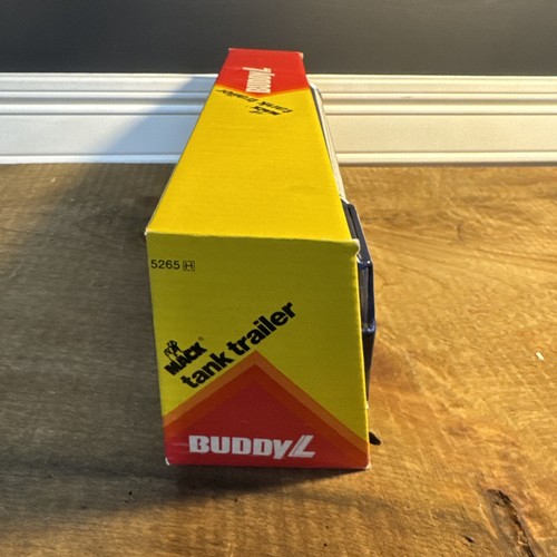 VINTAGE 1979 BUDDY L STEEL MACK SUNOCO TANKER TRUCK 14" LONG NEW IN ORIGINAL BOX - Bild 3 von 6