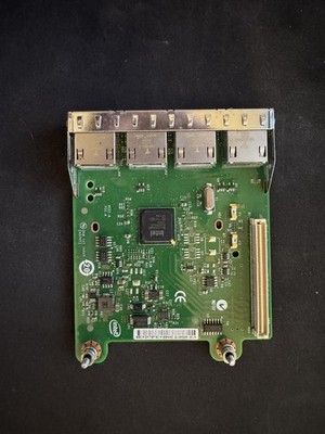 Dell Intel I350 Quad-Port 1GB PCI-e x8 Network Daughter Card R1XFC