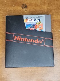 Elliott's NASCAR Challenge Nintendo NES Video Game w/ Dust Sleeve Original 1991