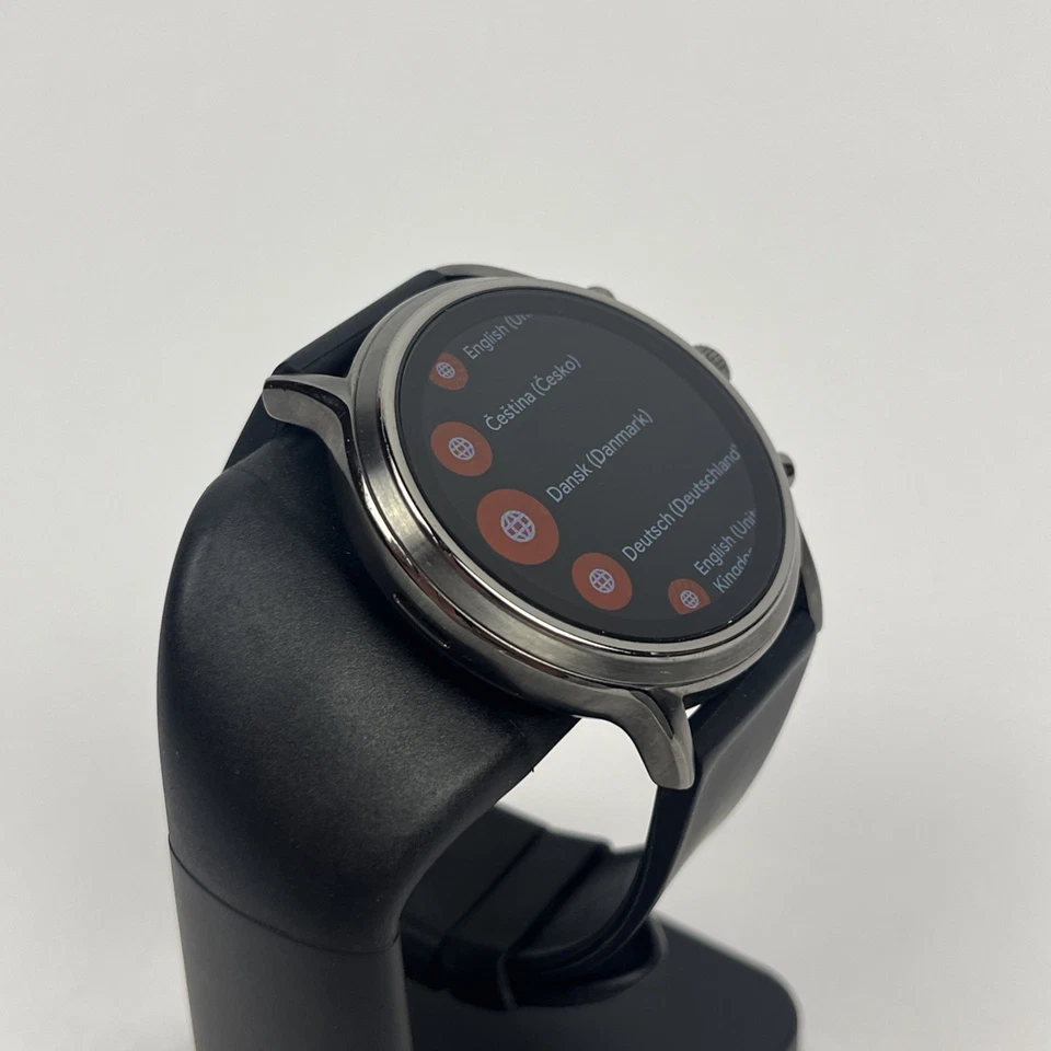 Fossil поколения 5 Carlyle (DW10F1) - GPS серебро 44 мм - * работает * - Изображение 3 из 4