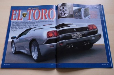 Rallye Racing 05/1996 Lamborghini Diablo Roadster mit 492PS im TEST auf 6 Seiten