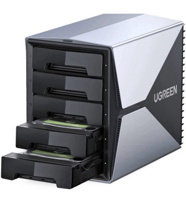 UGREEN CM292 5-Bay 3.5'' RAID Hard Drive Enclosure - Sealed