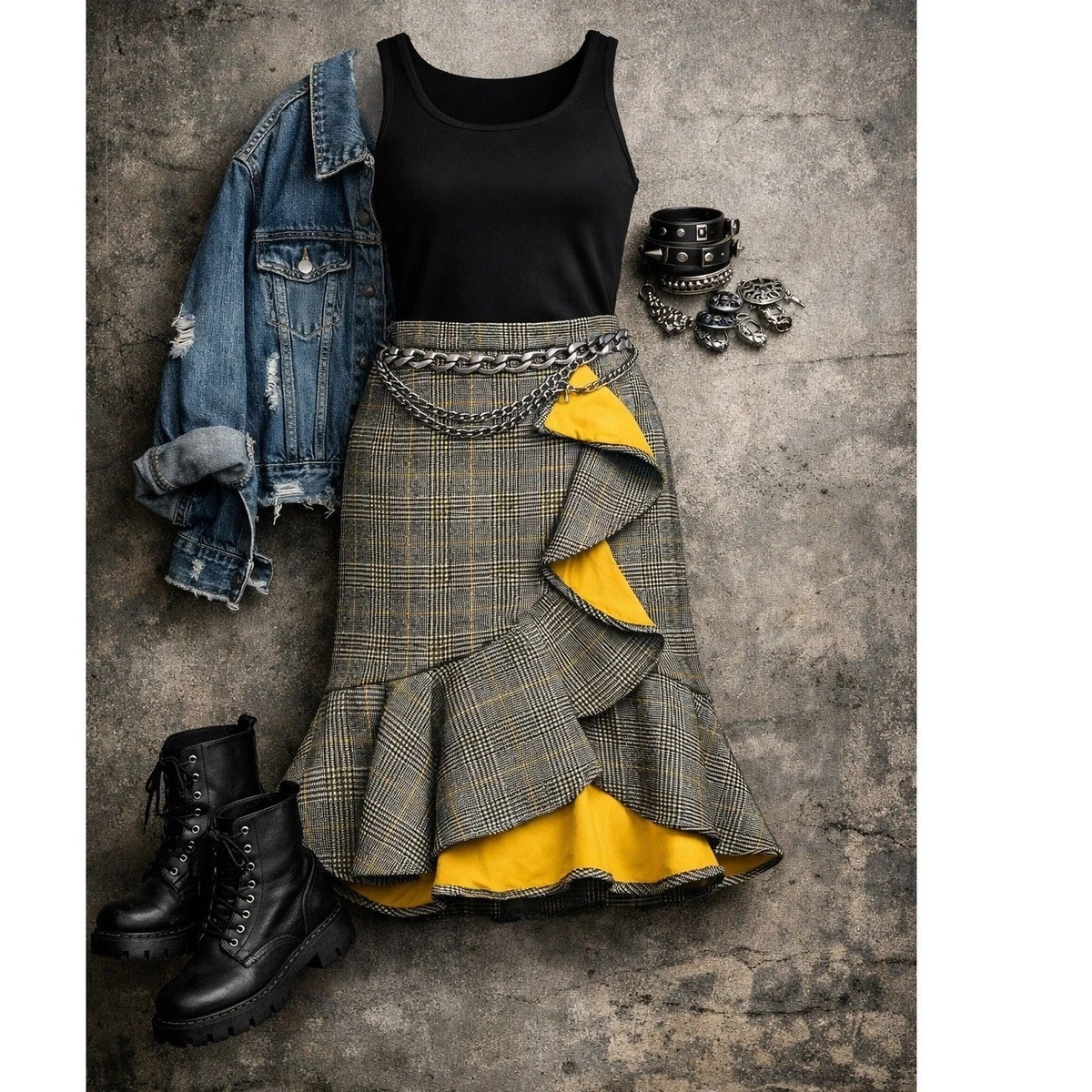 Check Regular Size Flare Skirts for Women | eBay