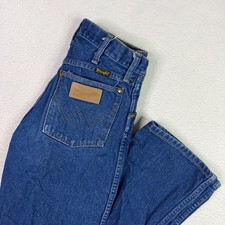 Vintage 70s 80s Wrangler 13MWZ Cowboy Cut Boot Jeans USA Made 28x33 Talon Zipper
